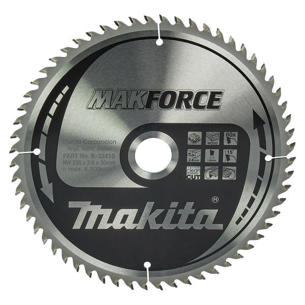 Makita MAKFORCE Sägeblatt 235x30x60Z - B-32415