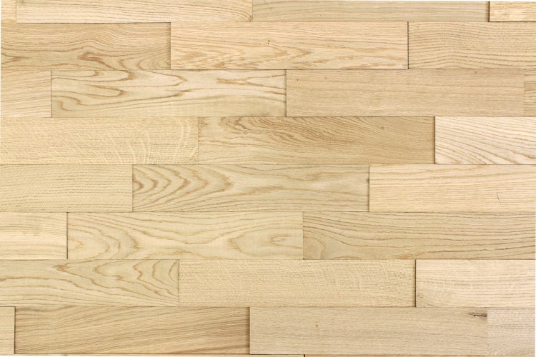 wodewa Wandverkleidung Holz 3D Optik Eiche Natur, natur, 400 1m² Wandpaneele Moderne Wanddekoration Holzverkleidung Holzwand Wohnzimmer Küche Schlafzimmer