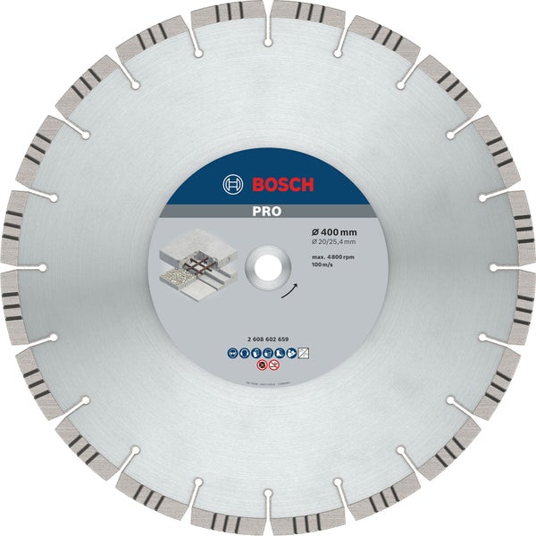 Bosch Pro Trennscheibe Durchmesser 400 Millimeter