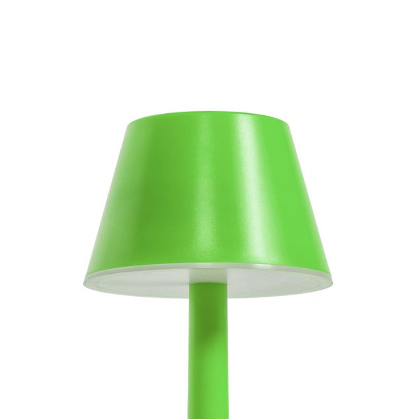 Lindby LED Akkutischlampe dimmbar, RGBW Funktion Akku Tischlampe kabellos mit Touchdimmer aufladbare tragbare Tischleuchte Akkulampe Garten IP44