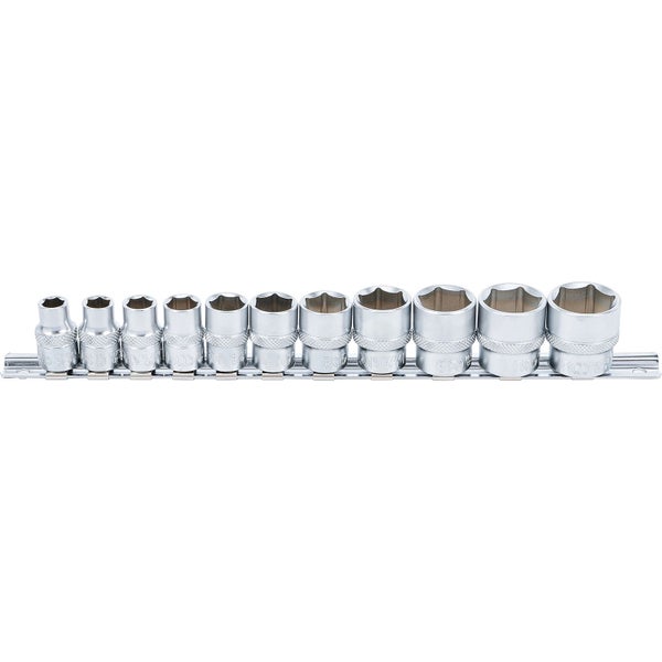 BGS Steckschlüssel-Einsatz-Satz Sechskant Antrieb Innenvierkant 10 mm (3/8) SW 5/16 - 7/8 11tlg. - 9110
