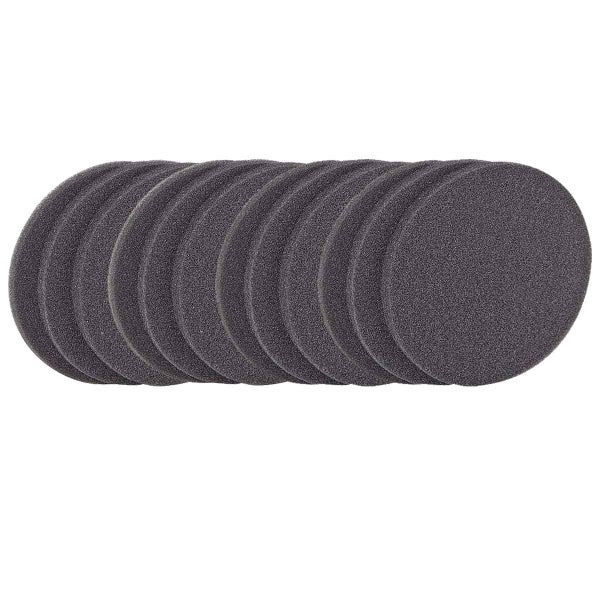 Stapel runder Schleifpads