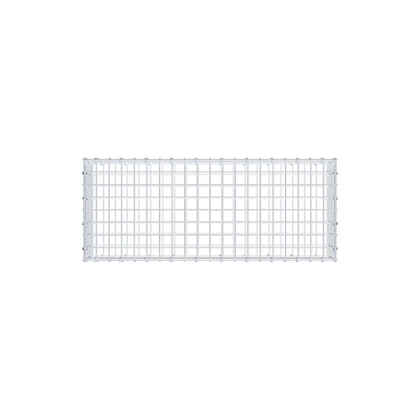 Gabione 100 cm x 20 cm x 40 cm (L x H x T), Maschenweite 5 cm x 5 cm, C-Ring