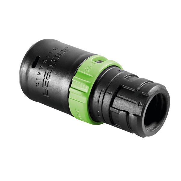 Festool Cleantec Anschlussmuffe zur Verbindung von Saugschlauch und Elektrowerkzeug.