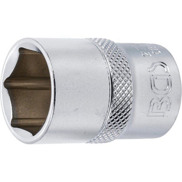 BGS Steckschlüssel-Einsatz Sechskant Antrieb Innenvierkant 12,5 mm (1/2) SW 3/4 - 2776