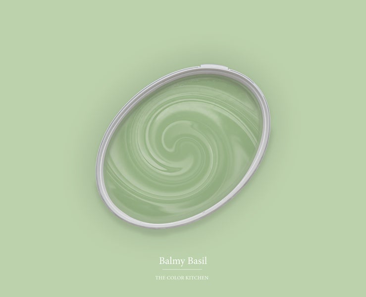 Wandfarbe Balmy Basil von The Color Kitchen