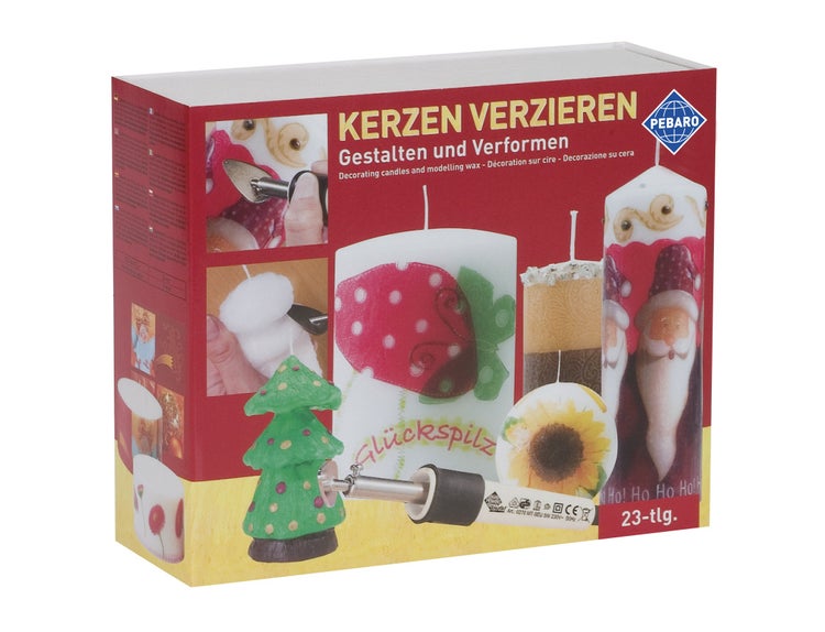 PEBARO 0277W - Kerzen verzieren - Gestalten und Verformen, Kreativset
