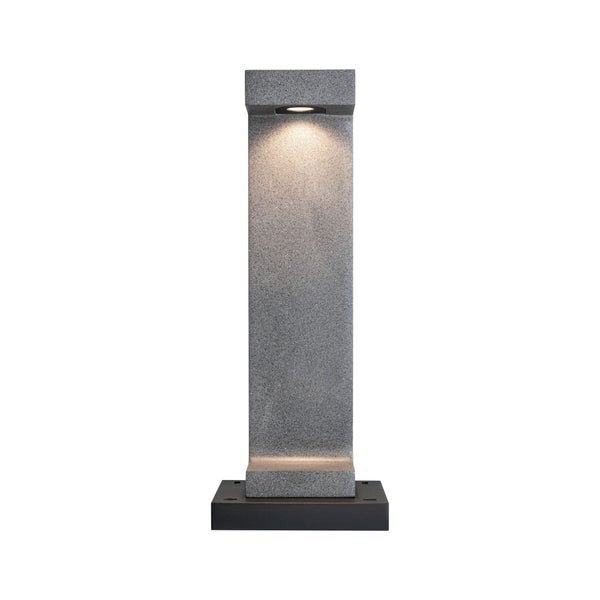LED Pollerleuchte Concrea IP65 616mm 3000K 6,8W 200lm 230V Schwarzer Sandstein Beton