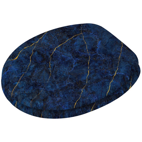 WC-Sitz Marmor Darkblue