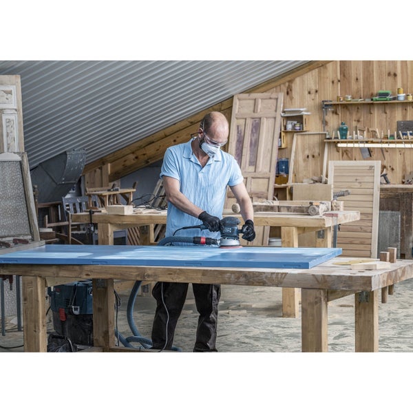 Rundes Schleifpapier mit Löchern