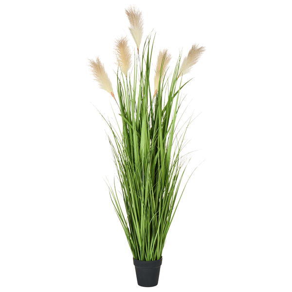 Kunstpflanze GRASS 130 cm Grün