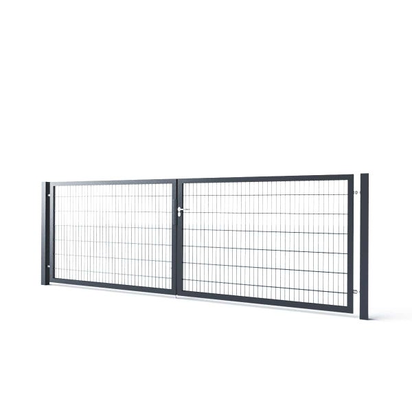 Doppeltor Gartentor aus Metall