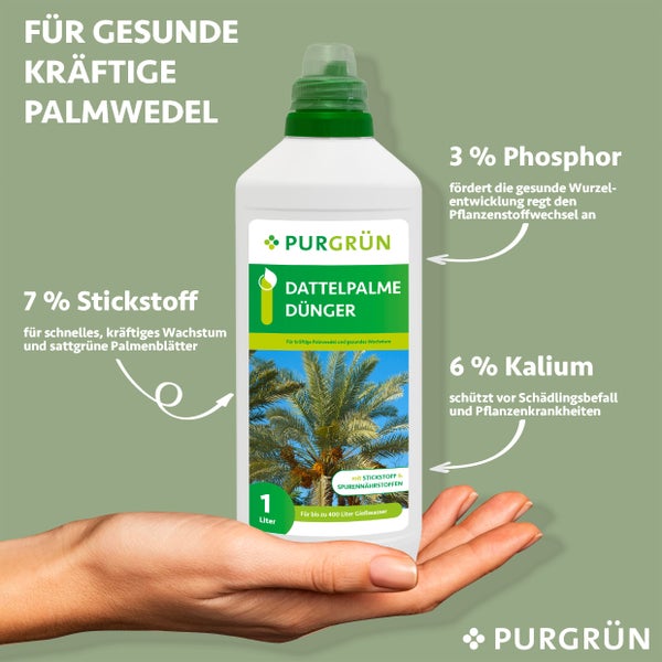 Purgrün Dattelpalme-Dünger 1 Liter