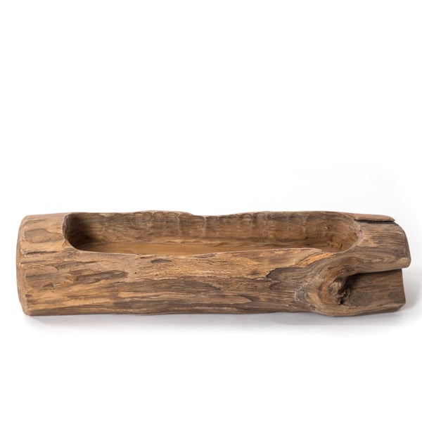 Holz-Schale  Fiore 40 Teakholz naturfarben