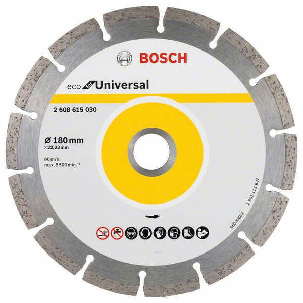 Bosch Diamanttrennscheibe mit 180 mm Durchmesser