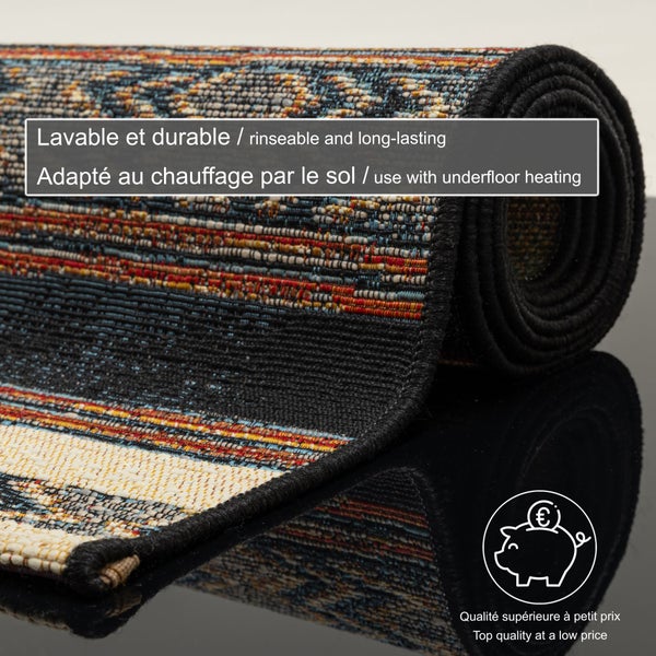 Gewebter Outdoorteppich Aurora Beige 240x340 cm