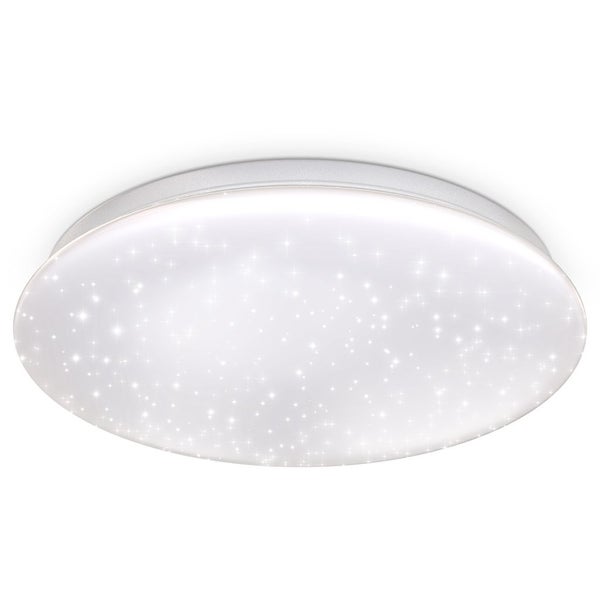 Deckenleuchte Ø33,8 cm - 17W, 1530lm, LED, dimmbar, Fernbedienung, CCT, weiß