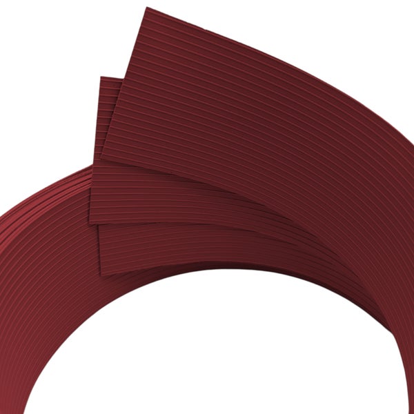 Abstrakte Darstellung eines geriffelten Dichtbandes