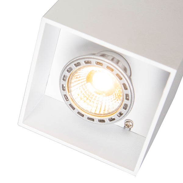 Quadratische Einbauleuchte mit LED Leuchtmittel