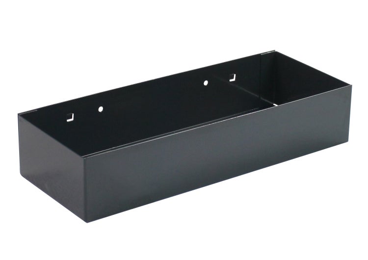 PROREGAL Ablageschale für Werkstattwagen Cheetah Pulverbeschichteter Stahl HxBxT 6 x 30 x 12 cm Anthrazitgrau