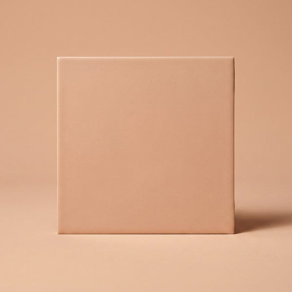 Quadratische Wandfliese aus Keramik mit matter Oberfläche