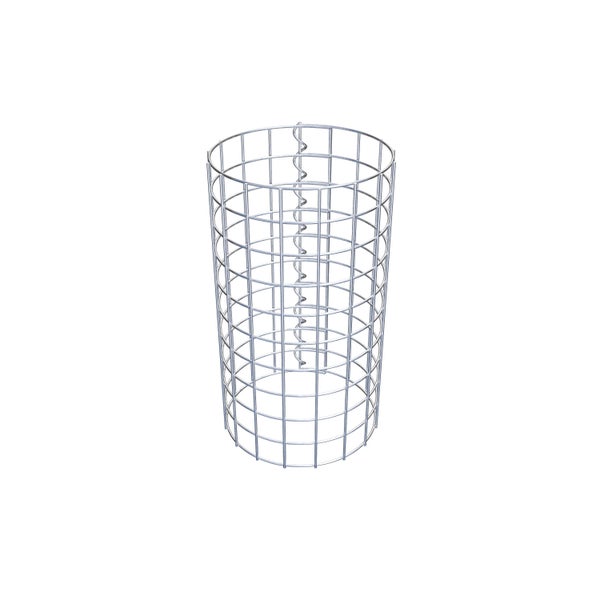 Gabionensäule Durchmesser 27 cm MW 5 x 5 cm rund - Höhe: 50 cm