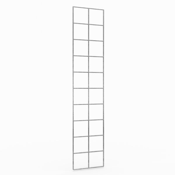 Gitter 10 x 10 cm Maschenweite - Maße: 100 x 20 cm