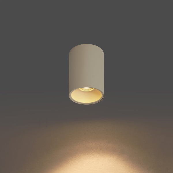 Zylindrische Deckenleuchte