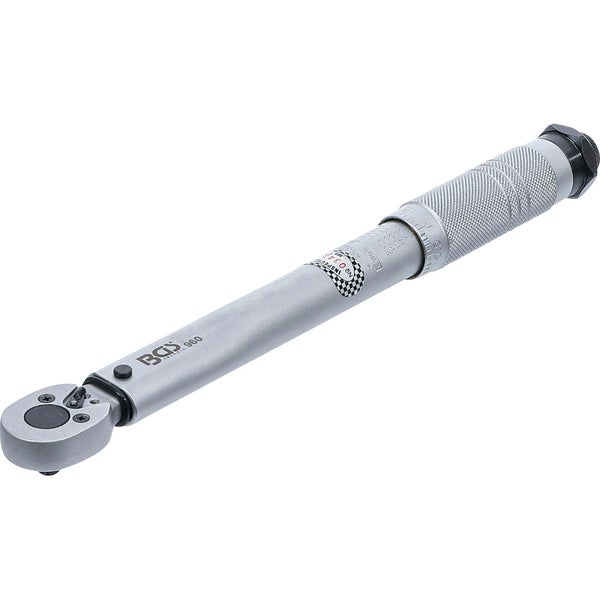 BGS Drehmomentschlüssel Abtrieb Außenvierkant 6,3 mm (1/4) 5 - 25 Nm - 960