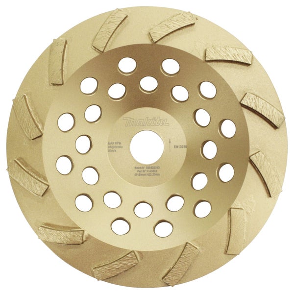 Makita Schleiftopf Durchmesser 180 Millimeter