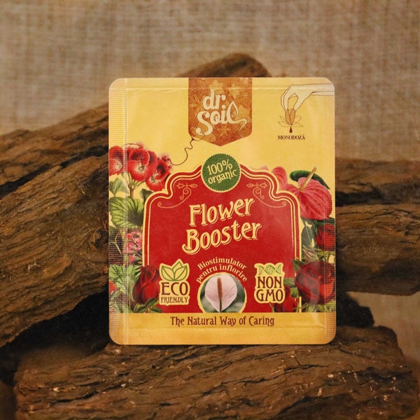 Dr.Soil FLOWER BOOSTER, Natürlicher Blühkraftverstärker 10ml Einzeldosis pro 1L Sprühlösung