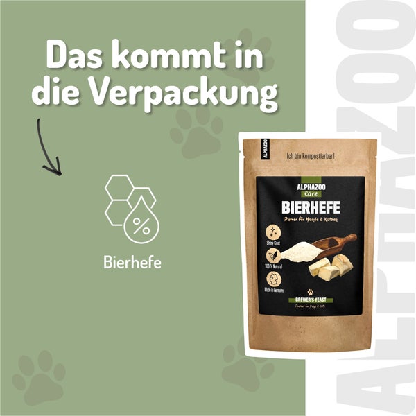 alphazoo Bierhefe Pulver 250g