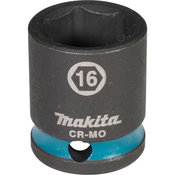Makita Steckschlüssel aus Chrom-Molybdän Stahl, Schlüsselweite 16