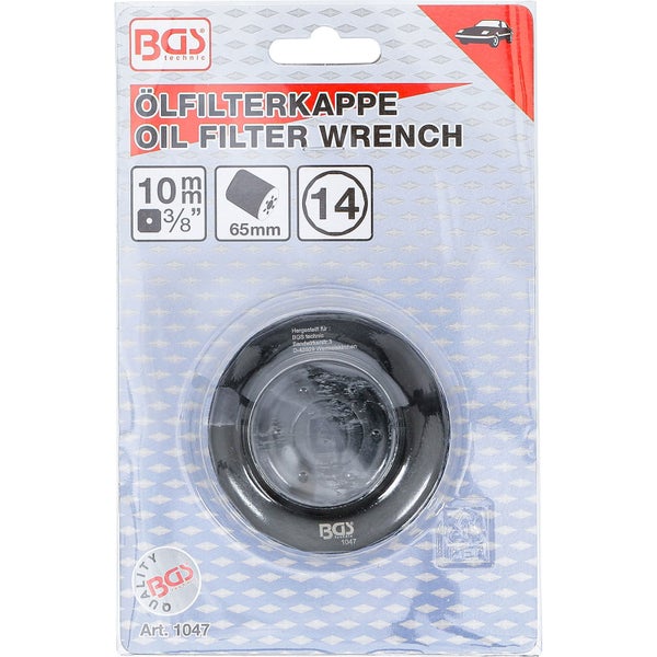 BGS Ölfilterschlüssel 14-kant Ø 65 mm für Daihatsu / Fiat / Nissan / Toyota - 1047