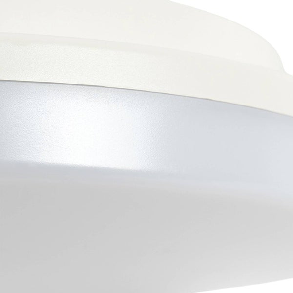 PRIOS LED Deckenlampe mit Sensor Artin Bewegungsmelder (Modern) in Weiß (1 flammig, ) - Deckenleuchte Lampe Badezimmerleuchte