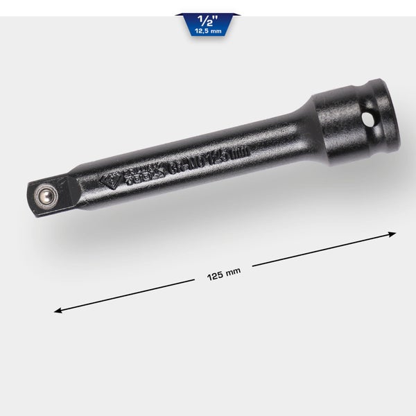 BRILLIANT TOOLS 1/2 Kraft-Verlängerung 125 mm - BT022669