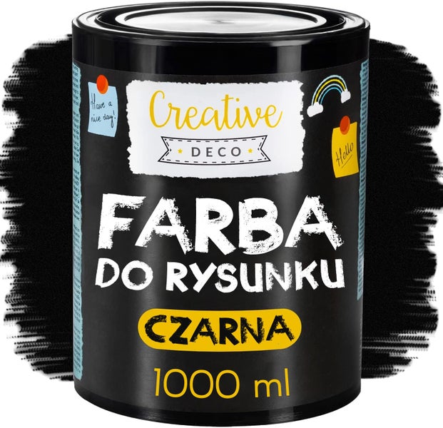 Schultafellack schwarz Creative Deco 1000 Milliliter Dose
