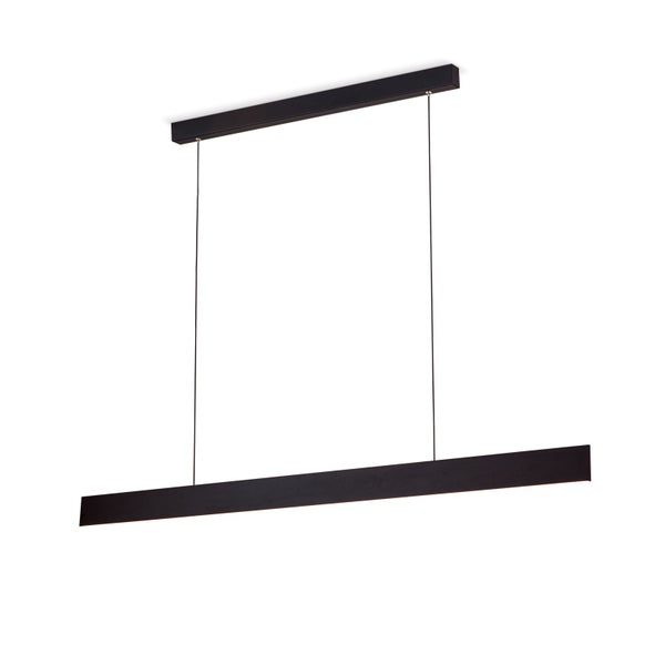 Moderne LED Pendelleuchte in Balkenform mit schmalem Design für die Deckenmontage