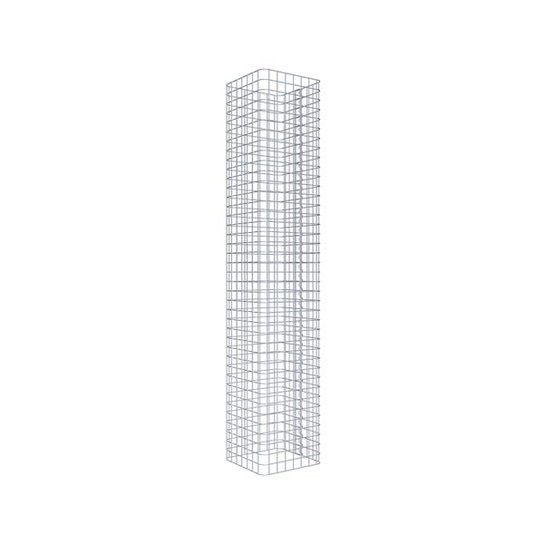 Gabionensäule 42 x 42 cm MW 5 x 5 cm eckig - Höhe: 2,00 m