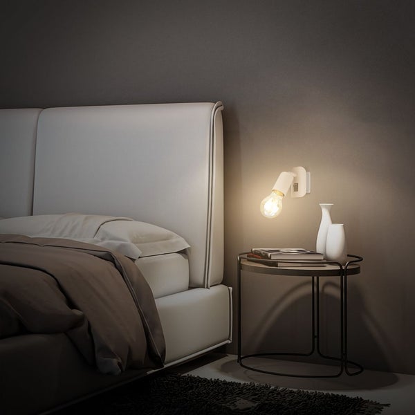 Wandlampe Wandleuchte innen Spotleuchte Flur Leselampe Schwenkbar Retro E27