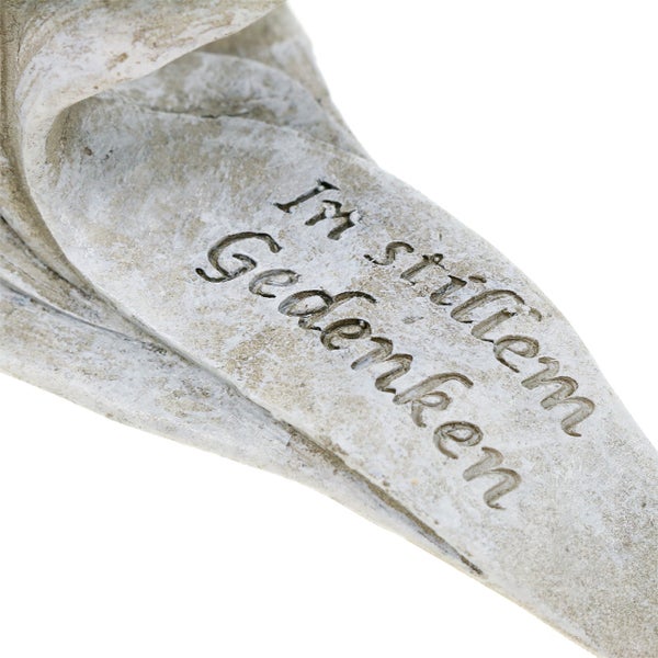 Dekorationselement mit dem Schriftzug Im stillen Gedenken