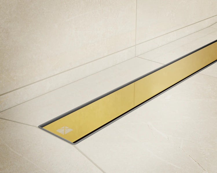 Bodenebene Dusche mit Ablauf im Badezimmer