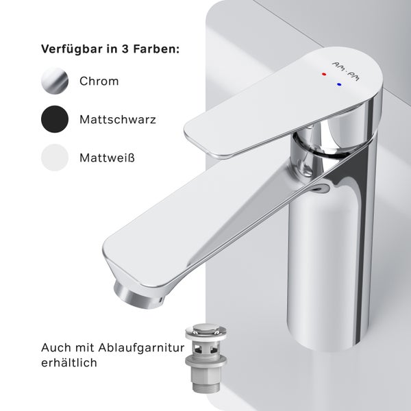 AM.PM Waschtischarmatur mit Einhebelmischer FTA02100 Hit