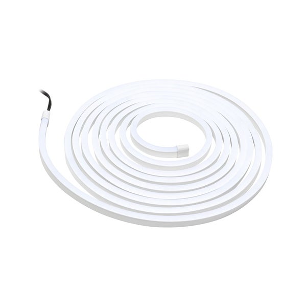 LED Neon Flex Lichtschlauch aufgerollt mit Anschlusskabel