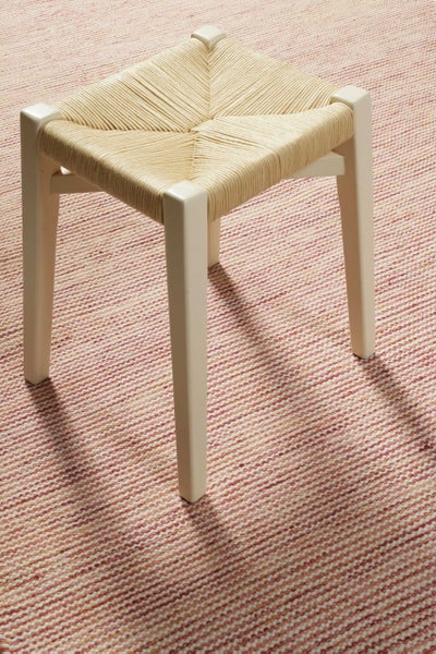 Kelim Teppich Rot Beige meliert aus Wolle Amélie Green Looop 80x300 cm
