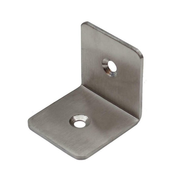 Winkelverbinder aus Metall mit zwei Löchern