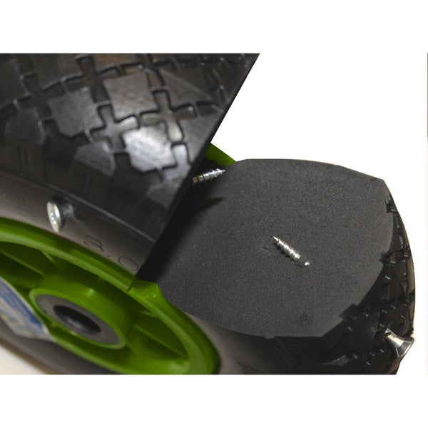 Rad mit Schrauben für Schubkarre