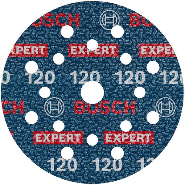 Bosch EXPERT O780 Folienschleifscheibe 125 mm K120 50 Stück - 2608902418