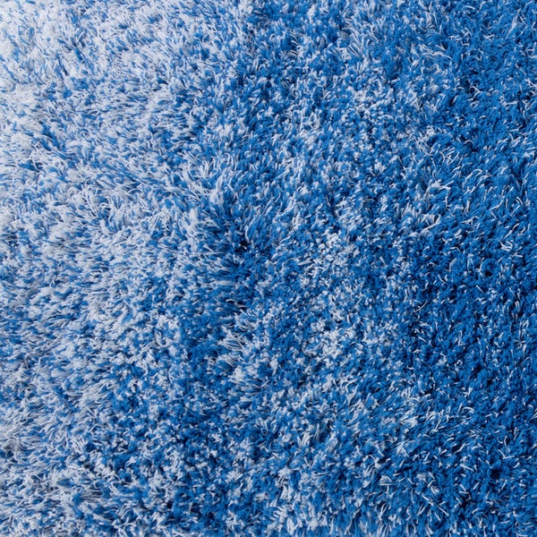 Detailansicht eines Shaggy Teppichs