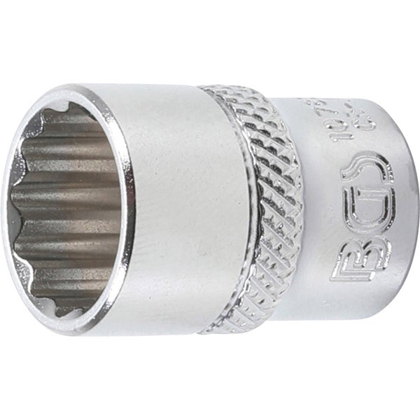 BGS Steckschlüssel-Einsatz Zwölfkant Antrieb Innenvierkant 6,3 mm (1/4) SW 13 mm - 10783